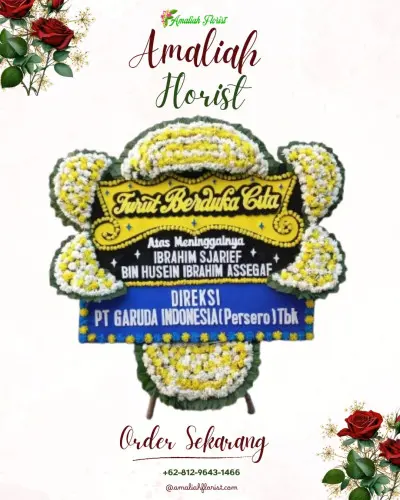 Papan Bunga Duka di Candikuning